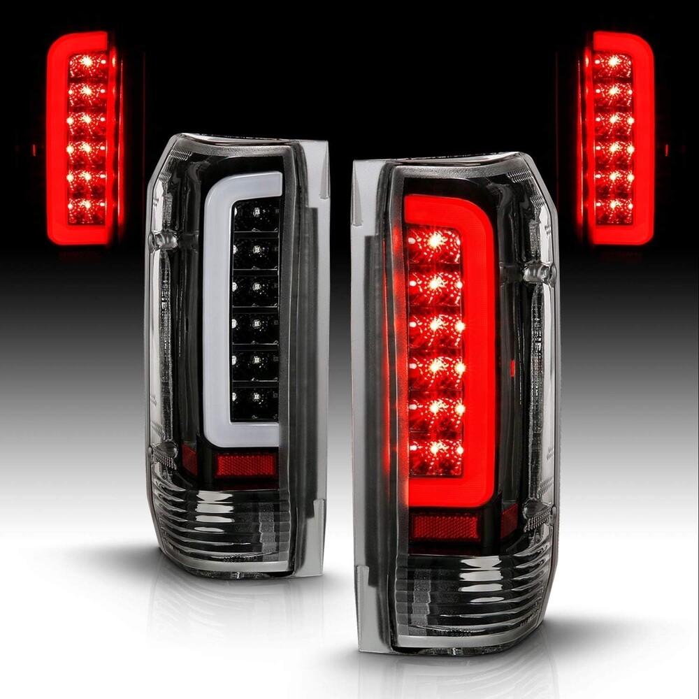 AmeriLite Truck 3D C-Type Halogen, Led, Tube Replacement Tail Light Set